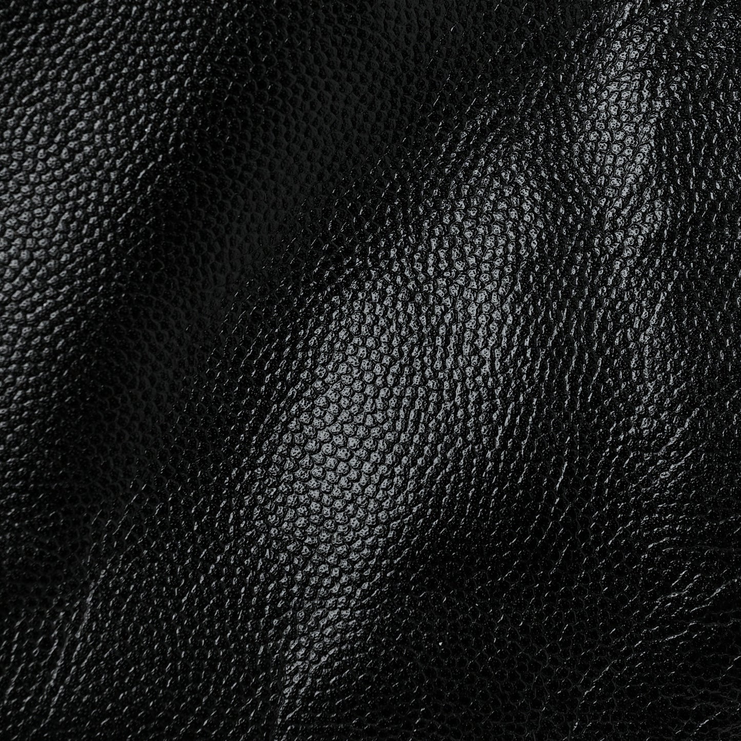 Caviar Medium Cerf Executive Shopper Tote Black