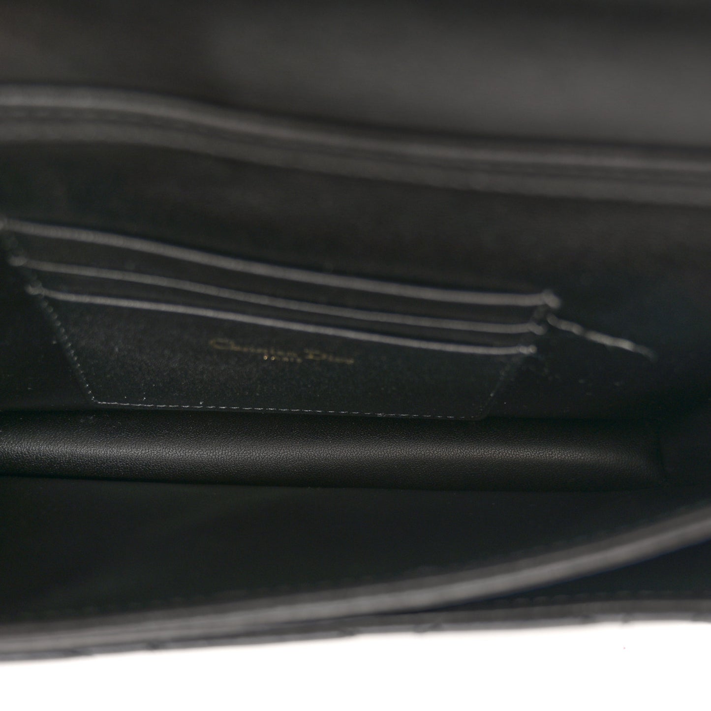 Lambskin Cannage Mini My Dior Bag Black