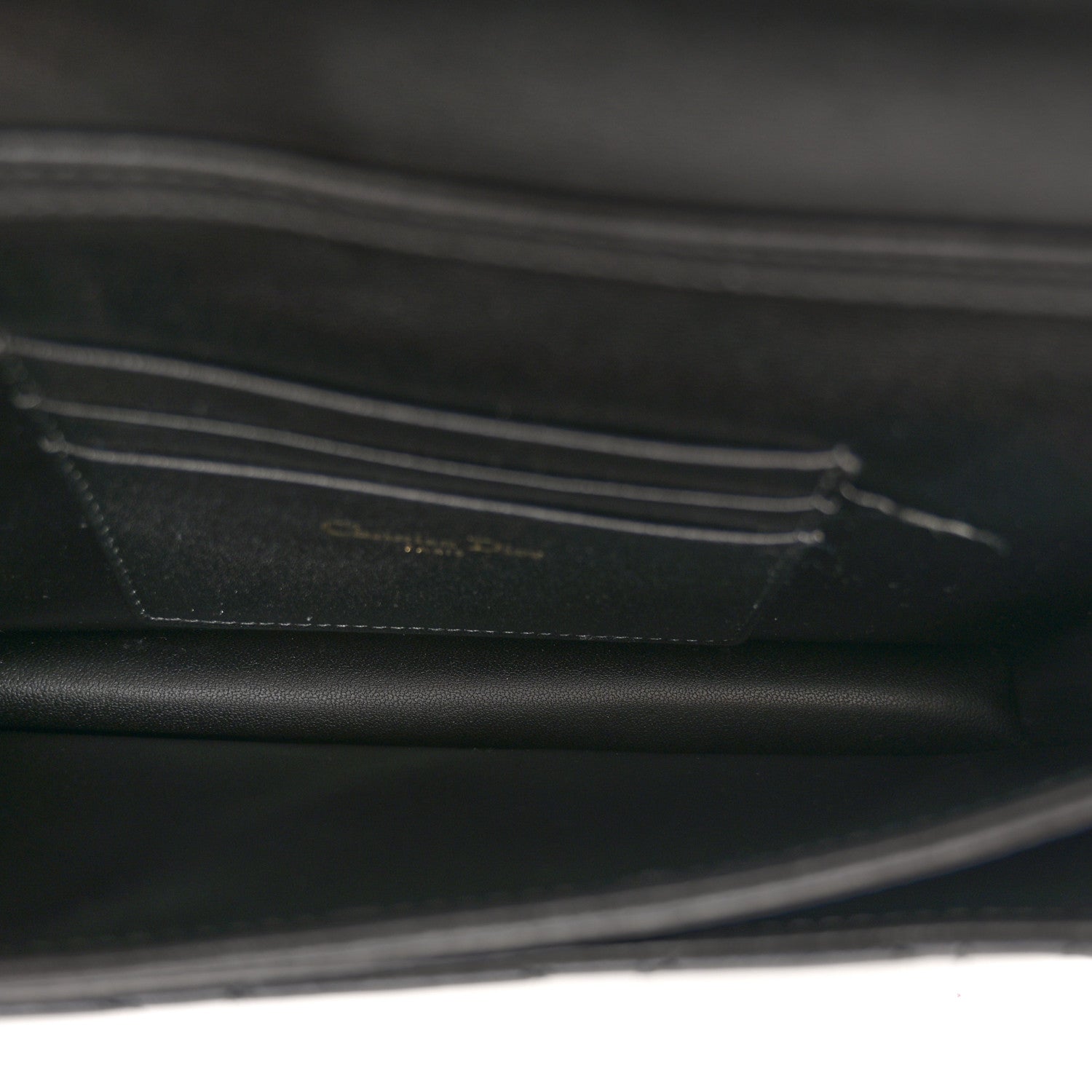 Christian Dior Lambskin Cannage Mini My Dior Bag Black 5 of 11