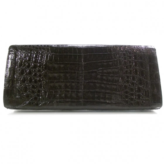 Nancy Gonzalez Crocodile Clutch Black 2 of 8