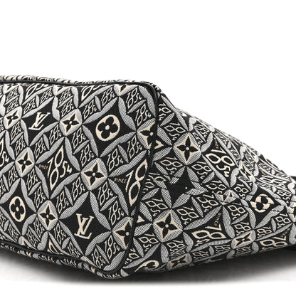 Louis Vuitton Jacquard Since 1854 Neverfull MM Grey 10 of 11