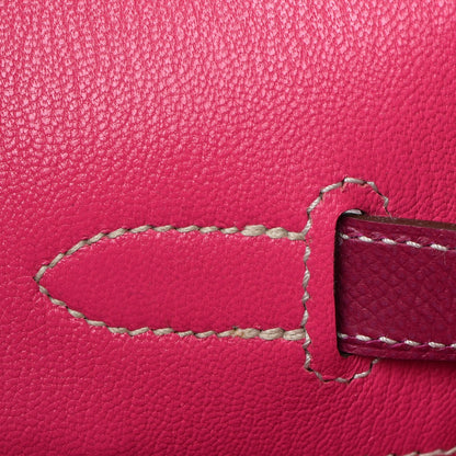 Hermes Epsom Candy Birkin 35 Tosca Rose Tyrien 17 of 42