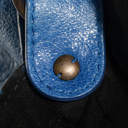 Balenciaga Chevre Classic Hardware Day Hobo French Bleu 10 of 13