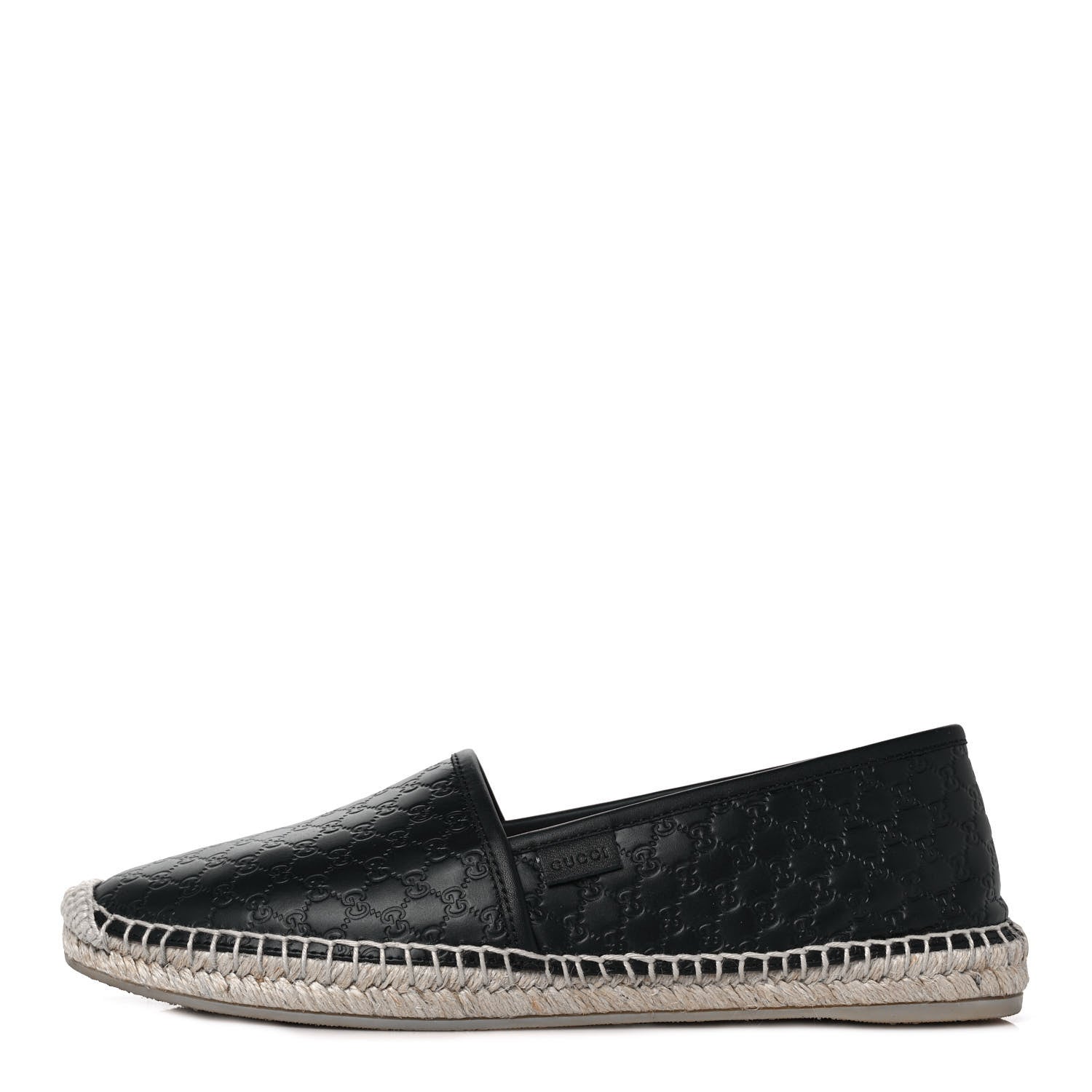 Gucci Microguccissima Signature Espadrilles 39.5 Black 1 of 9