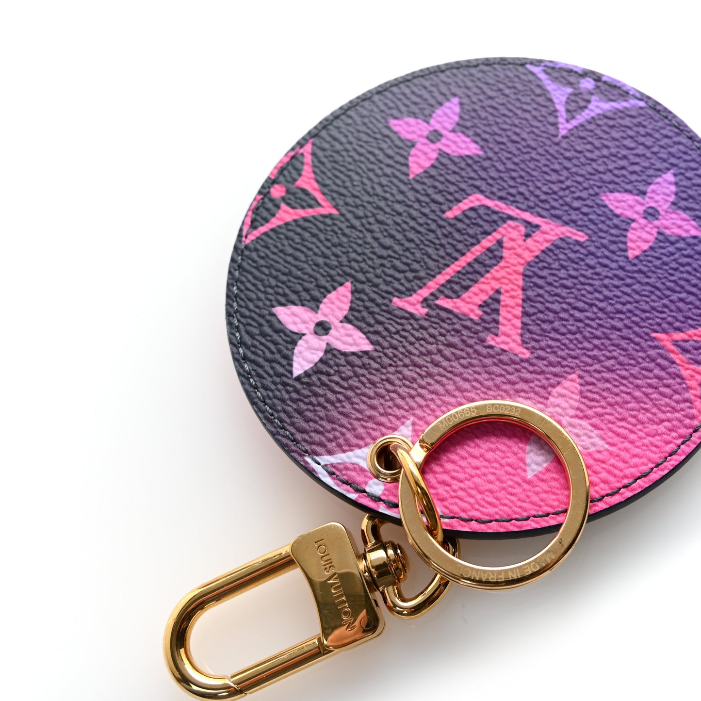 Monogram Giant Spring In The City Illustre Bag Charm Midnight Fuchsia