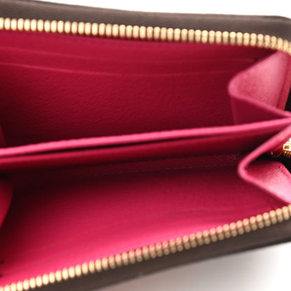 Louis Vuitton Damier Ebene 2020 Christmas Animation Roller Coaster Zippy Coin Purse Pivoine 5 of 7