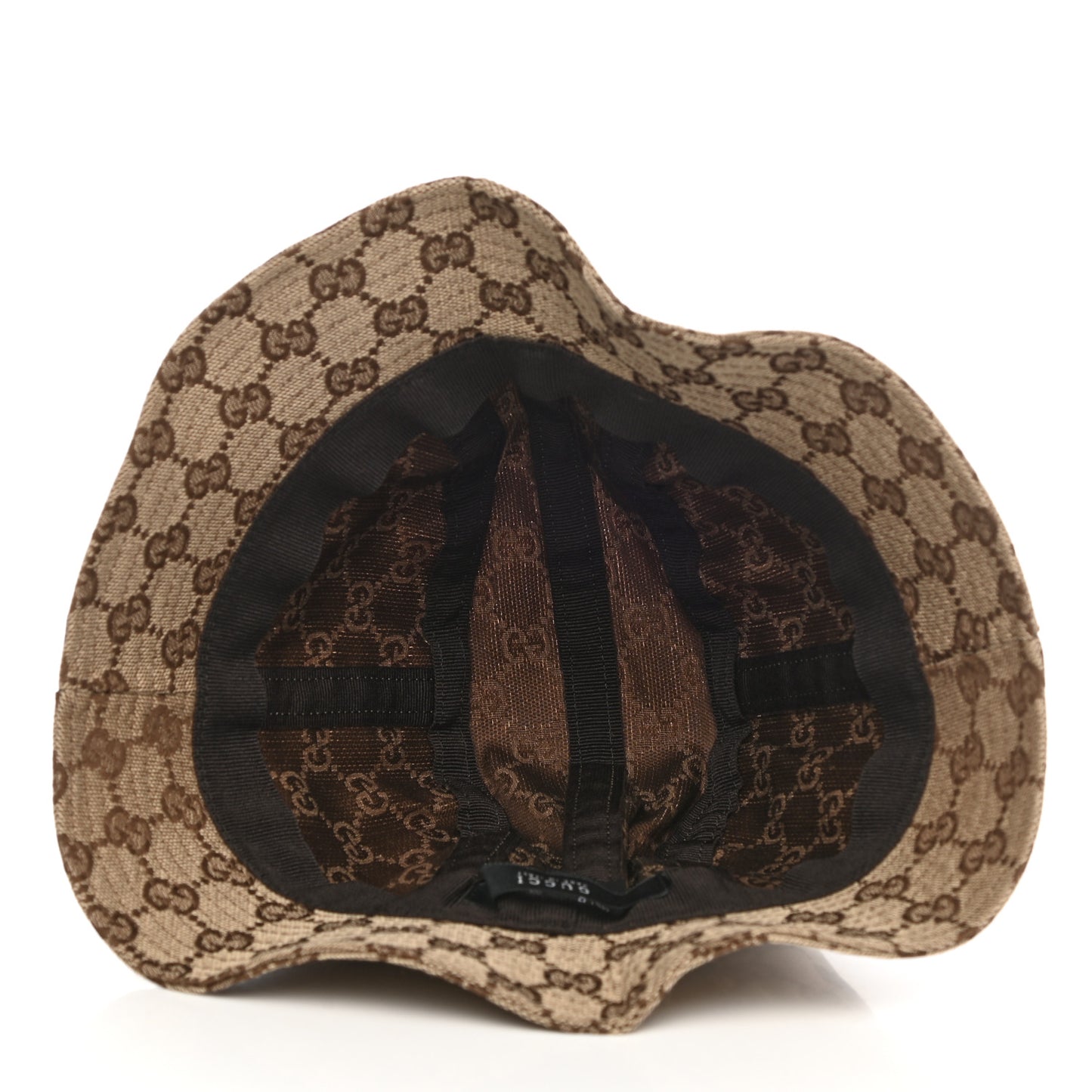 Monogram Bucket Hat S Brown