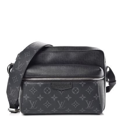 Louis Vuitton Taiga Monogram Eclipse Outdoor Messenger Black 1 of 9