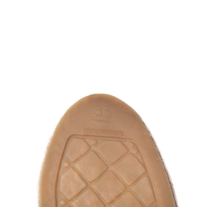 Chanel Lambskin CC Espadrilles 35 Black 7 of 10