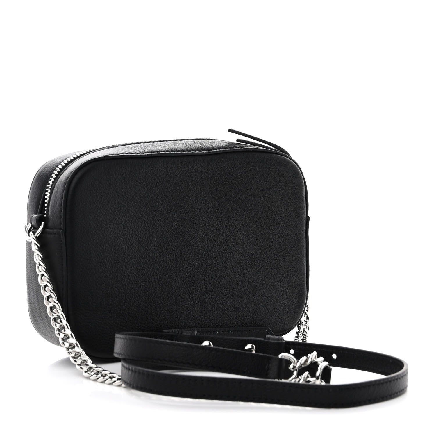 Jimmy Choo Calfskin Logo Camera Bag Black 2 of 11