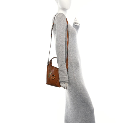 Chloe Grained Calfskin Small Spin Tote Clay Brown 2 of 11