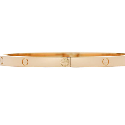 Cartier 18K Yellow Gold Small LOVE Bracelet 18 4 of 8
