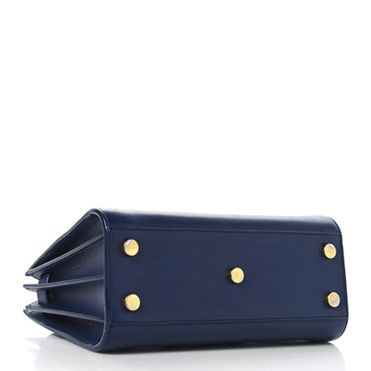 Saint Laurent Calfskin Nano Sac De Jour New Marine 4 of 14