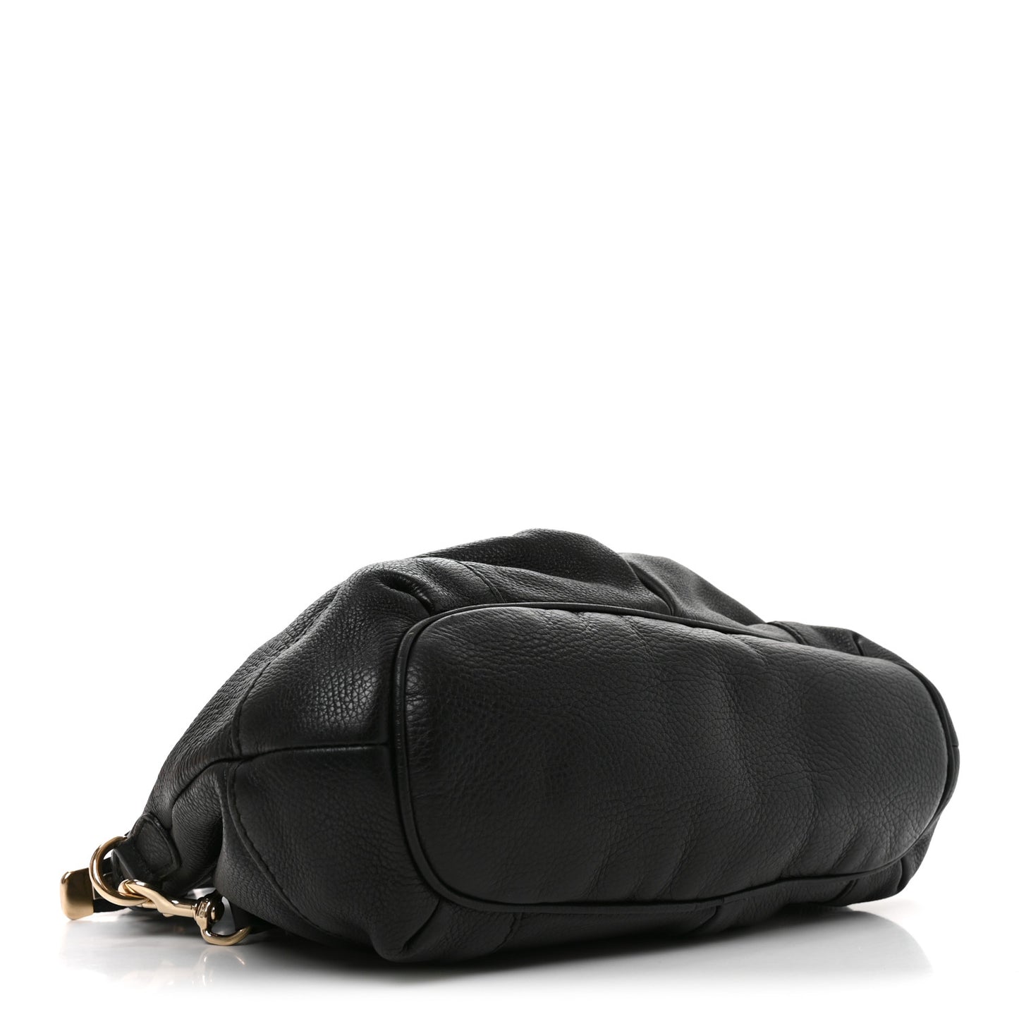 Calfskin Medium Sukey Top Handle Bag Black
