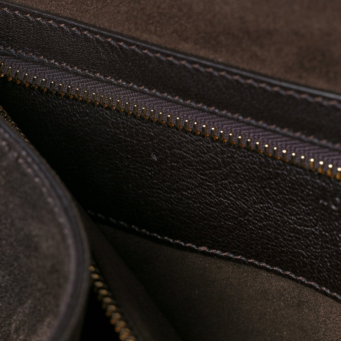 Suede Calfskin Medium Jennifer Crossbody Brown