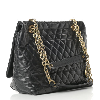 Lanvin Lambskin Quilted Medium Happy Shoulder Bag Black 4 of 11