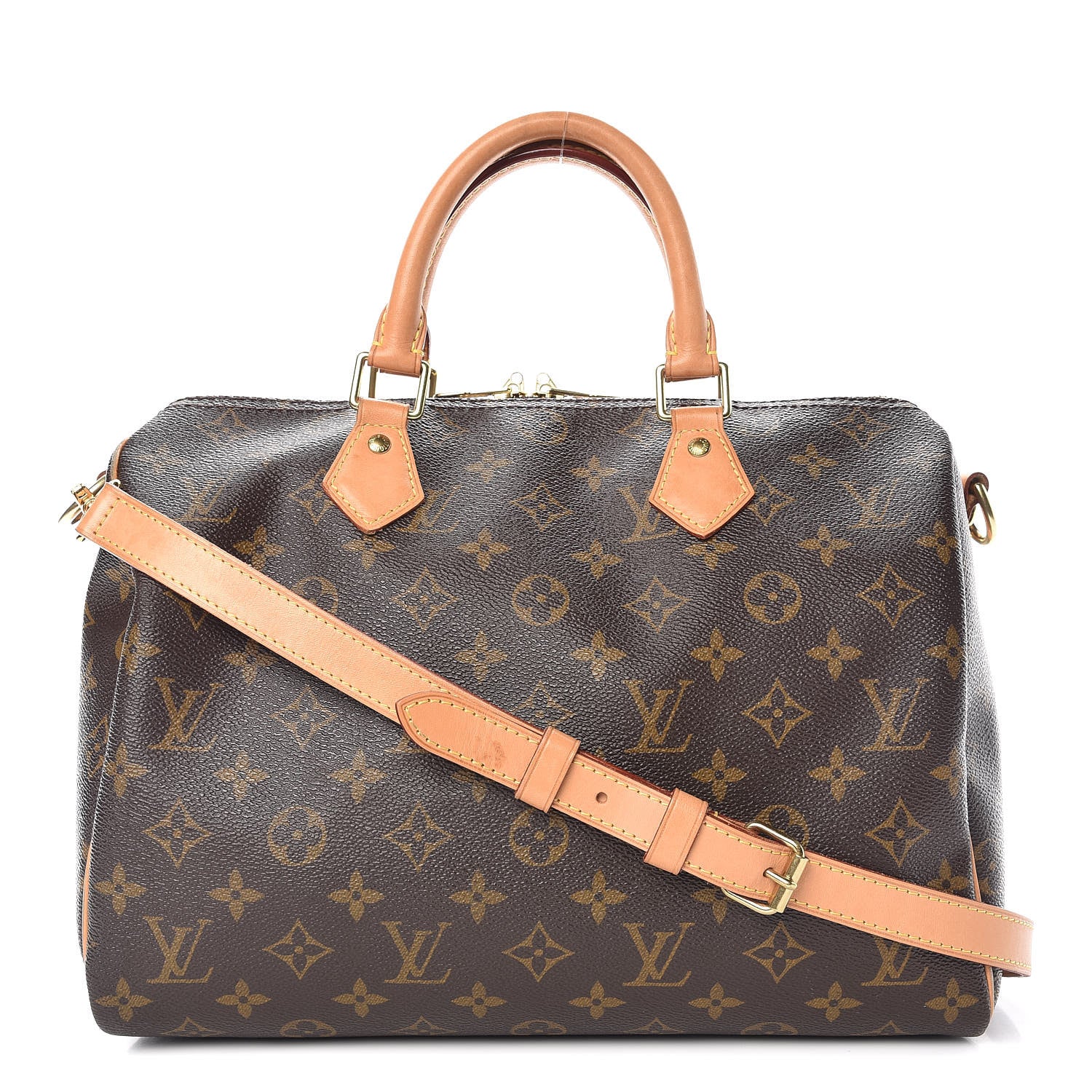 Louis Vuitton Monogram Speedy Bandouliere 30 1 of 10