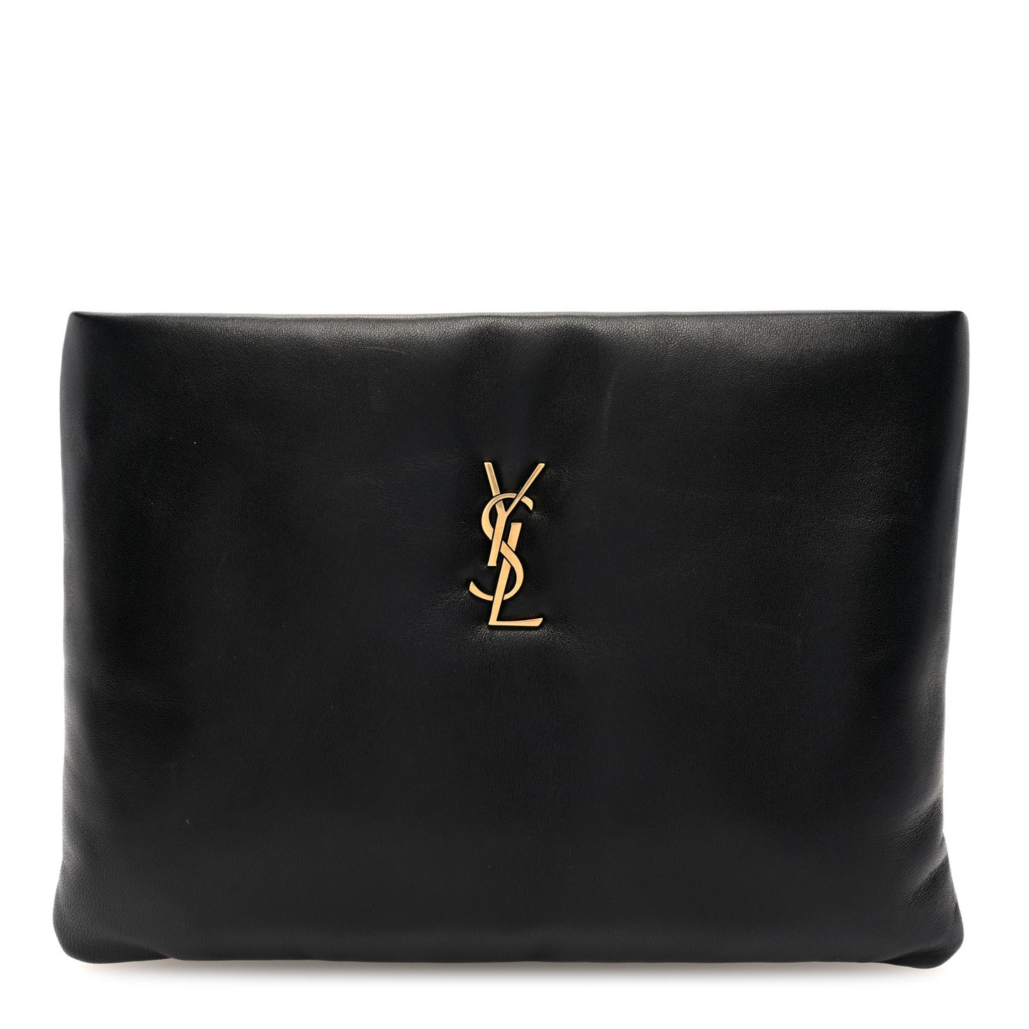 Lambskin Small Calypso Pouch Black