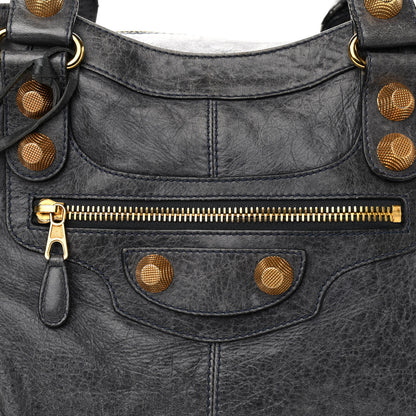Balenciaga Chevre Giant 21 Gold Hardware Brief Anthracite 7 of 15