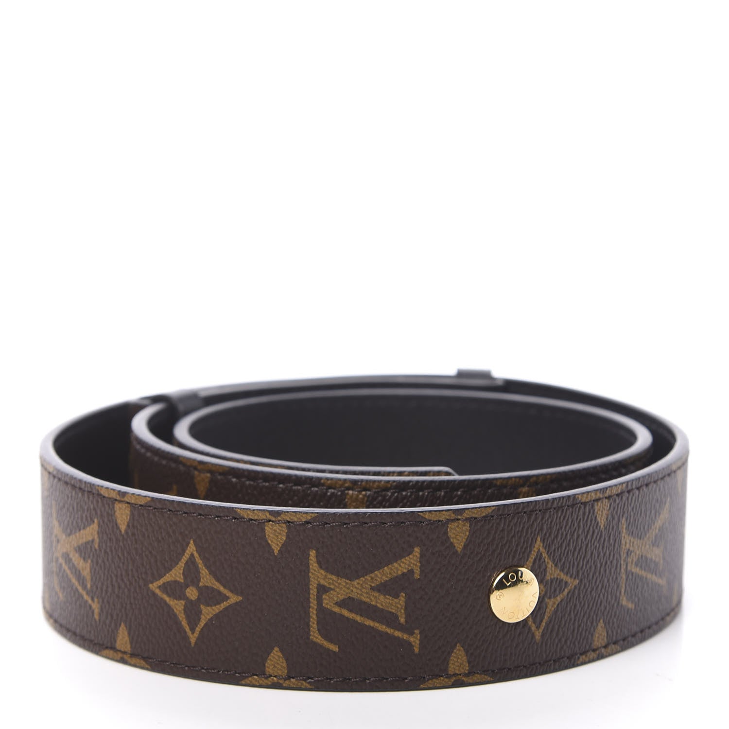 Louis Vuitton Monogram Adjustable Bandouliere Shoulder Strap Black 2 of 6