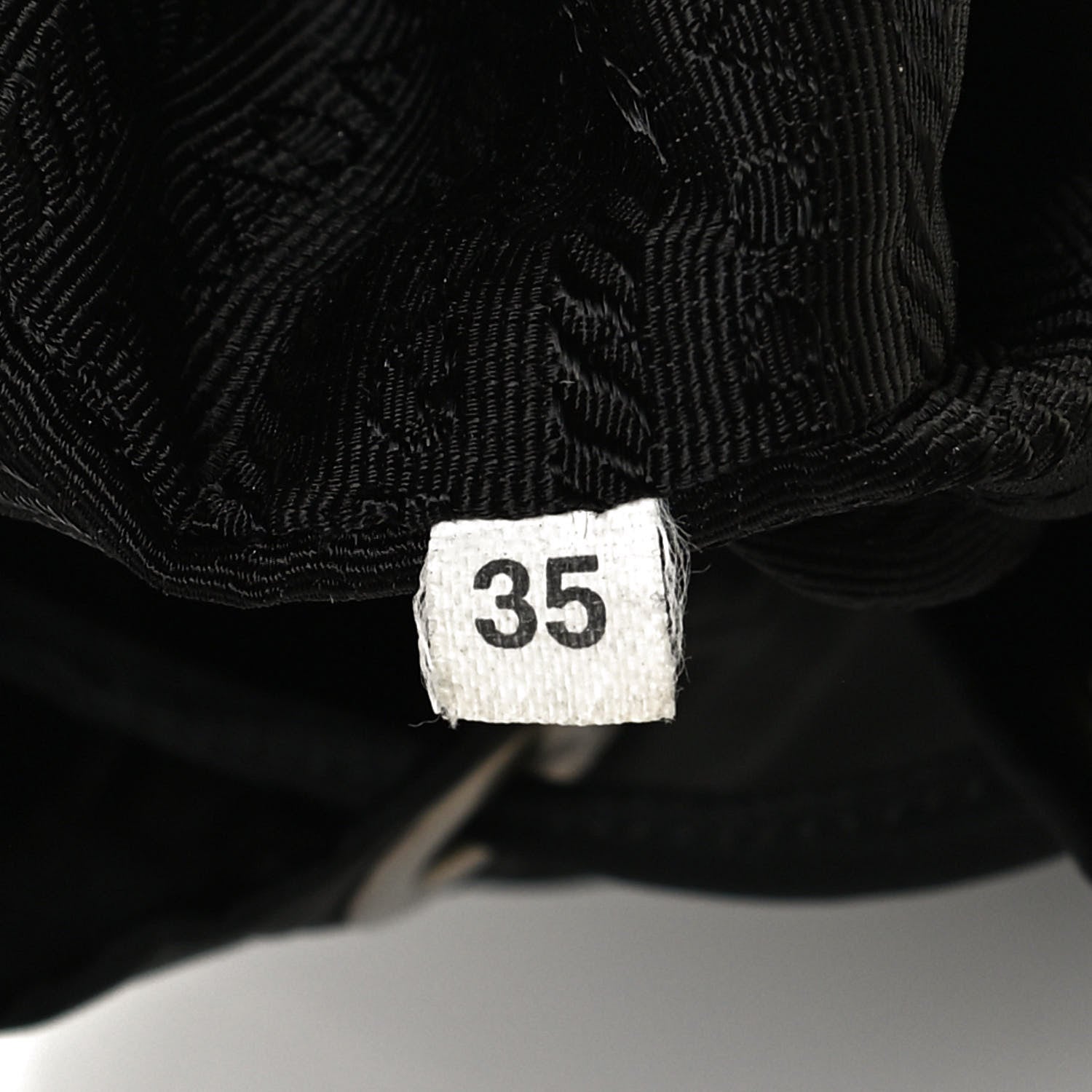 Prada Tessuto Nylon Vela Cinch Backpack Black 6 of 16