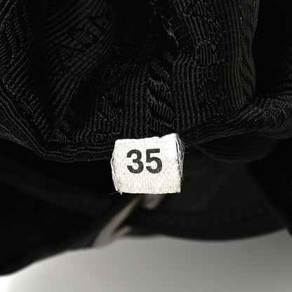 Prada Tessuto Nylon Vela Cinch Backpack Black 6 of 16