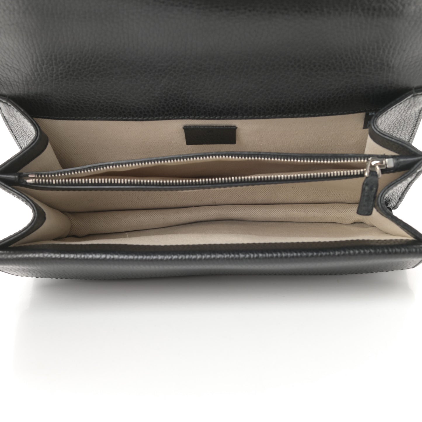 Pebbled Calfskin Small Dionysus Shoulder Bag Black