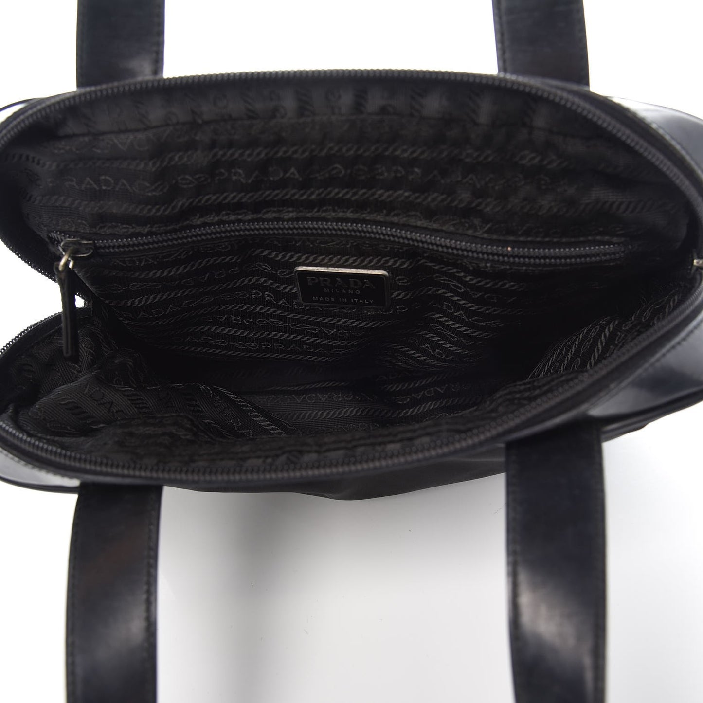 Tessuto Nylon Shoulder Bag Black