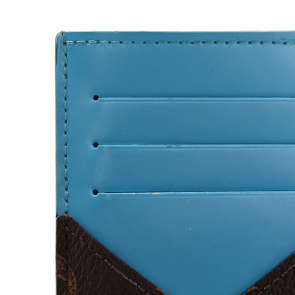 Louis Vuitton Monogram Vintage Calfskin Trunk L'œil Coin Card Holder 7 of 11