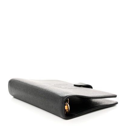 Chanel Caviar CC Medium Ring Agenda Planner Black 4 of 9