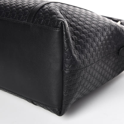 Gucci Soft Microguccissima Dome Satchel Black 6 of 9