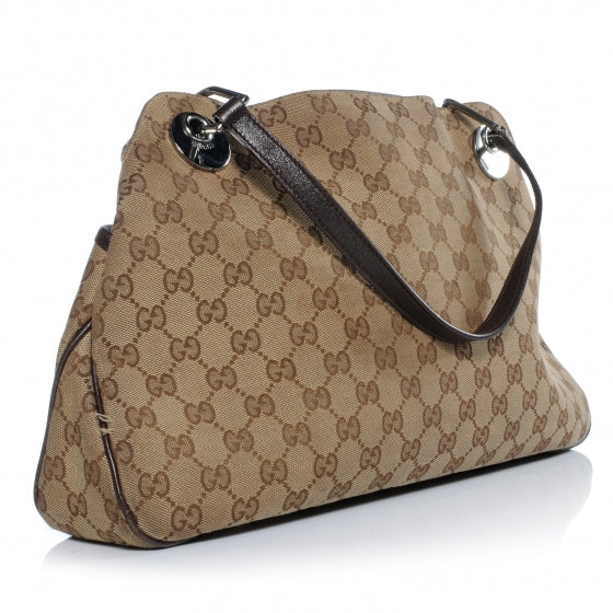 Gucci Monogram Medium Eclipse Shoulder Bag Ebony 3 of 8
