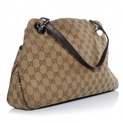 Gucci Monogram Medium Eclipse Shoulder Bag Ebony 3 of 8