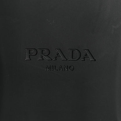 Prada Suede Crystal Studded Ballerina Flats 37 Black 8 of 12
