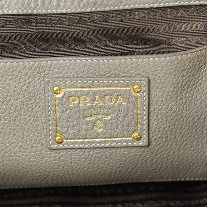Prada Vitello Daino Tote Argilla 6 of 17