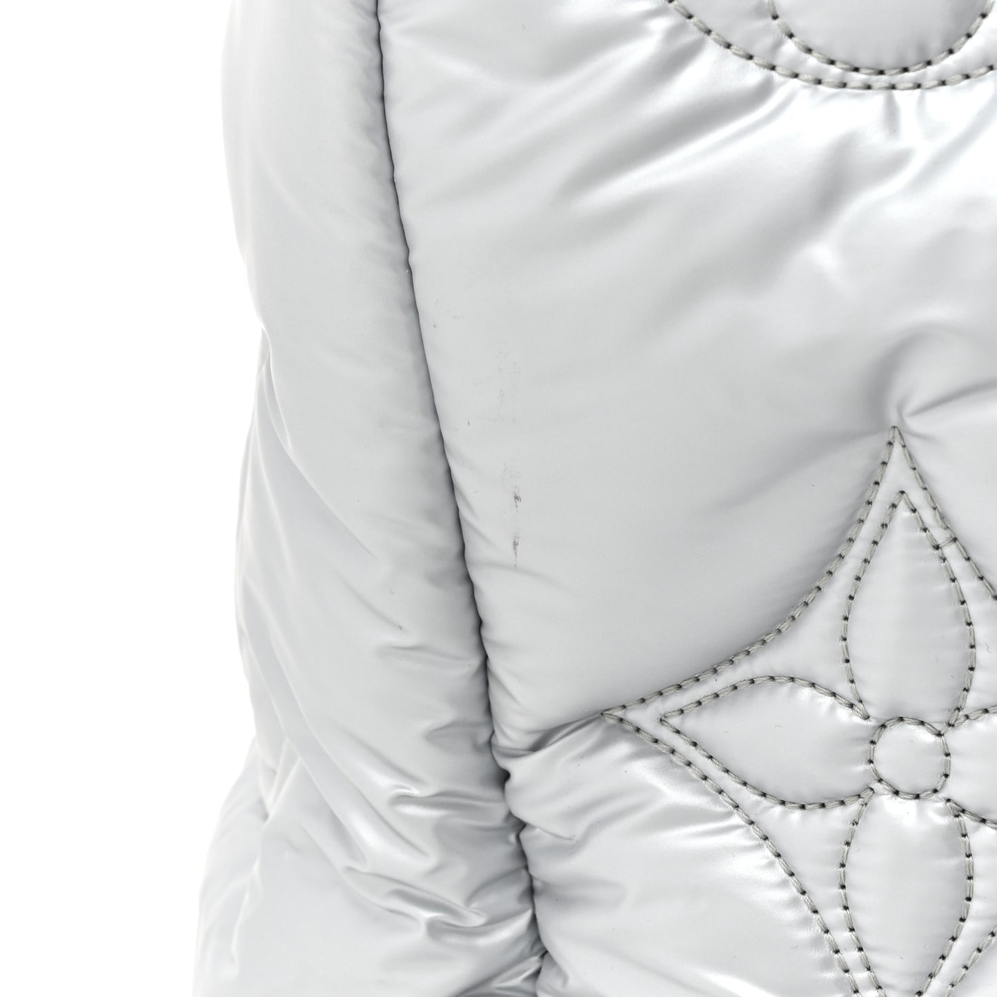 Econyl Monogram Pillow Giant Onthego GM Silver