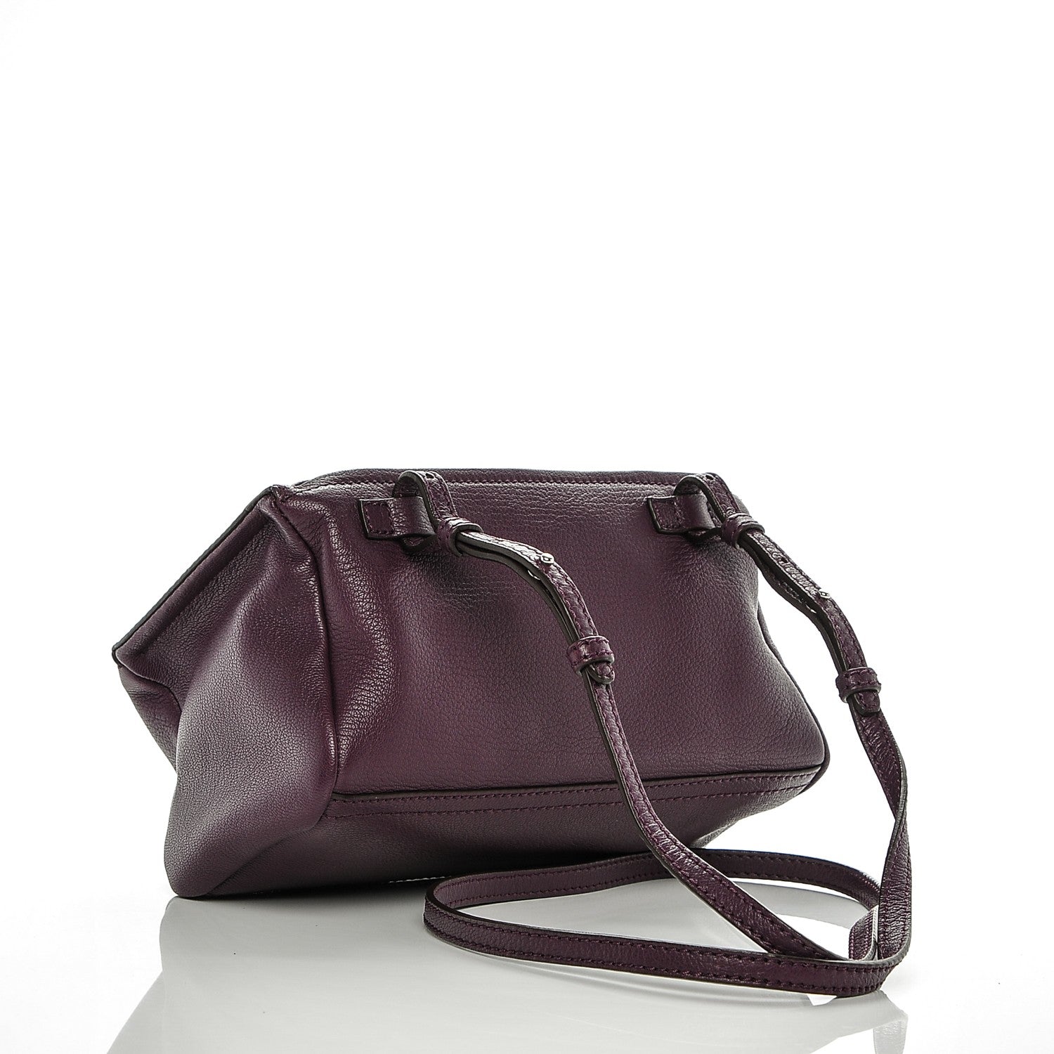 Givenchy Sugar Goatskin Mini Pandora Dark Purple 3 of 6