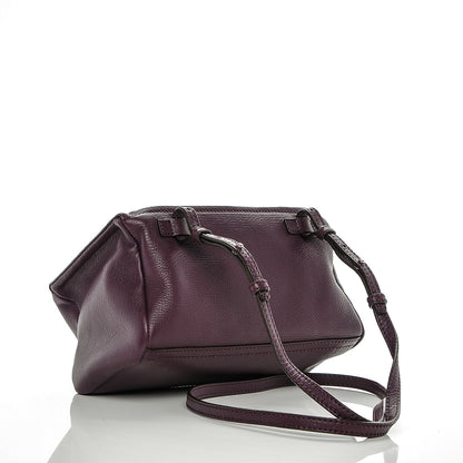 Givenchy Sugar Goatskin Mini Pandora Dark Purple 3 of 6