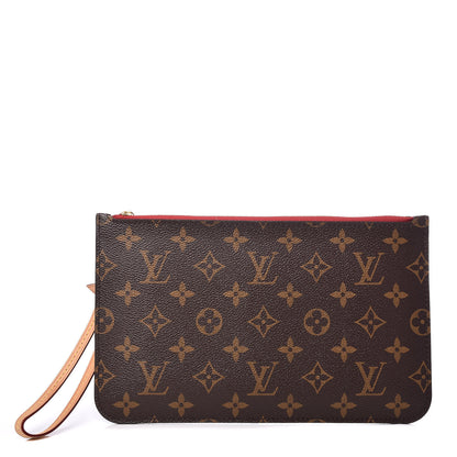 Louis Vuitton Monogram Neverfull MM GM Pochette Cherry 1 of 7