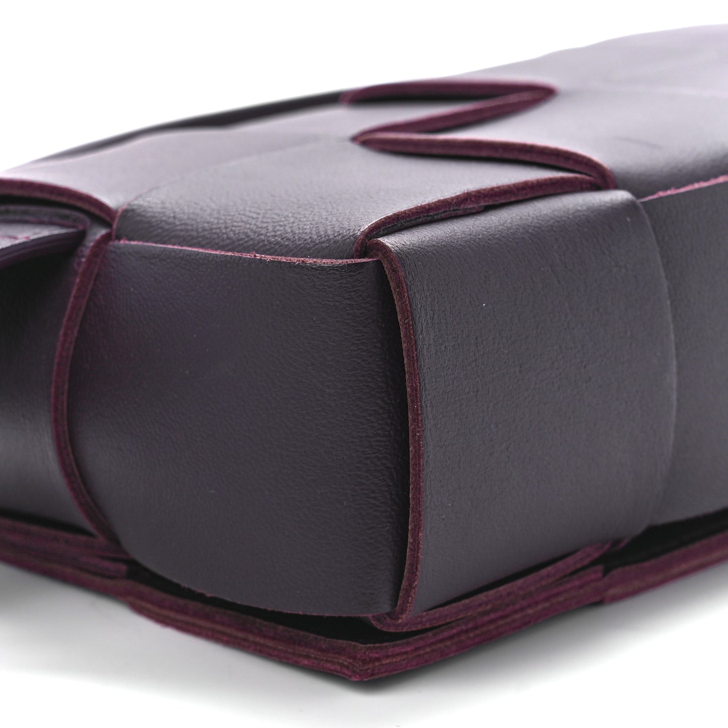 Nappa Maxi Intreccio The Belt Cassette Bag Grape