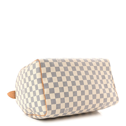Louis Vuitton Damier Azur Speedy 30 4 of 10