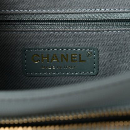 Chanel Caviar Quilted Small Business Affinity Flap Light Blue 5 of 10