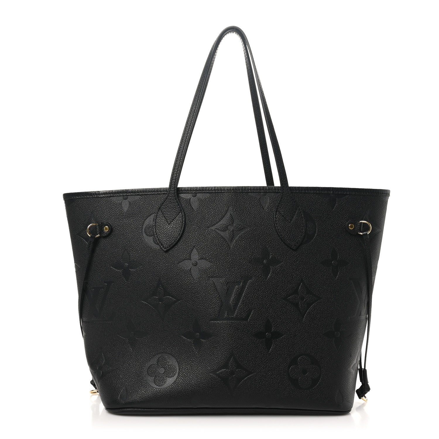Louis Vuitton Empreinte Monogram Giant Neverfull MM Black 1 of 9