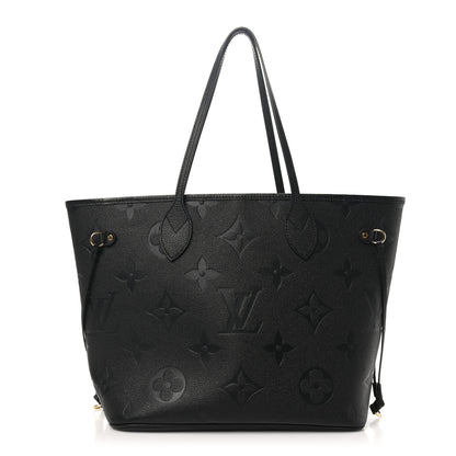 Louis Vuitton Empreinte Monogram Giant Neverfull MM Black 1 of 9