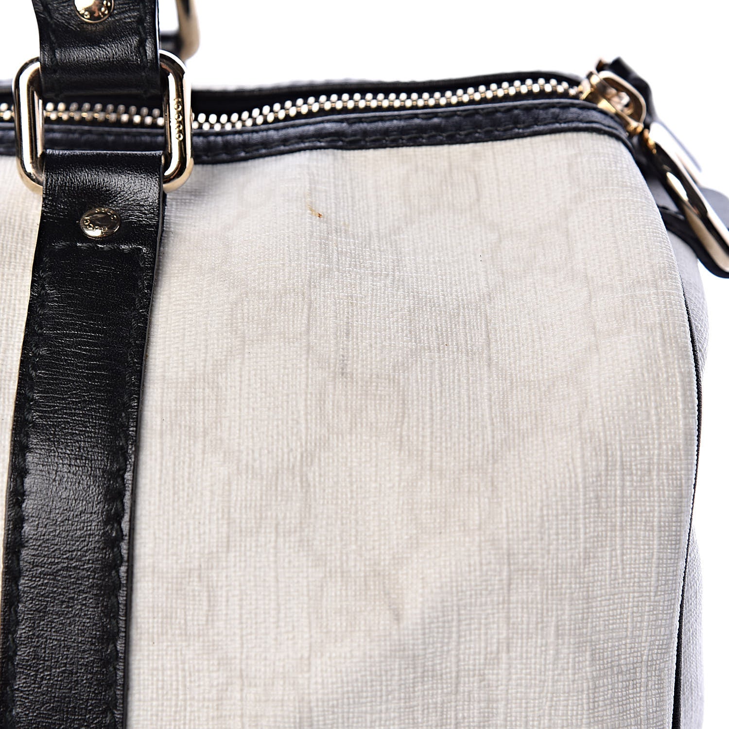 Gucci GG Plus Monogram Medium Joy Boston White Black 9 of 12
