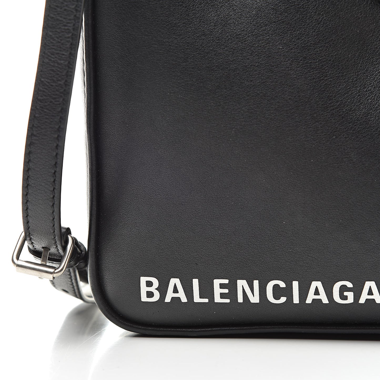 Calfskin XS Triangle Duffle Black