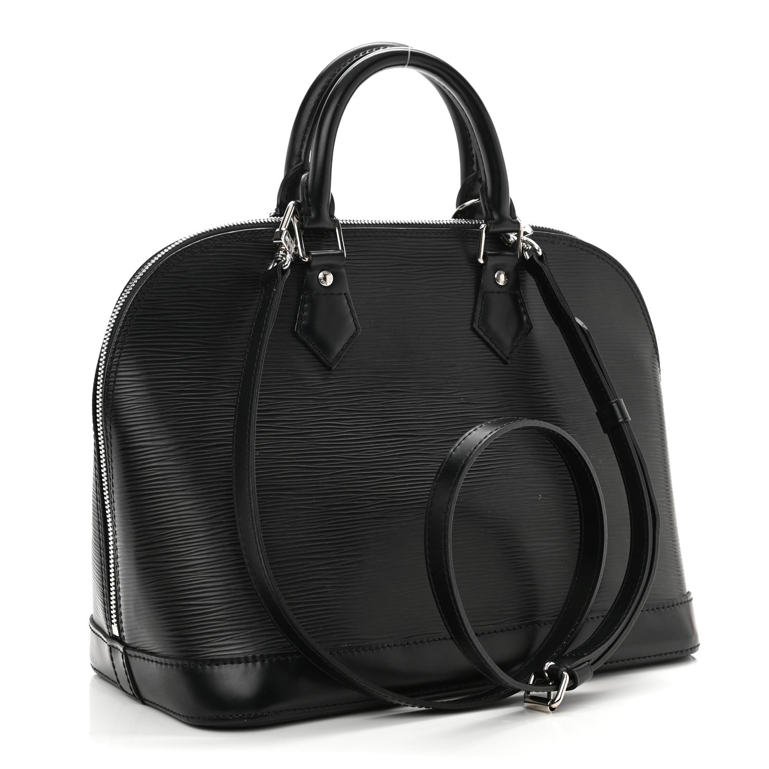 Louis Vuitton Epi Alma PM Black 3 of 10