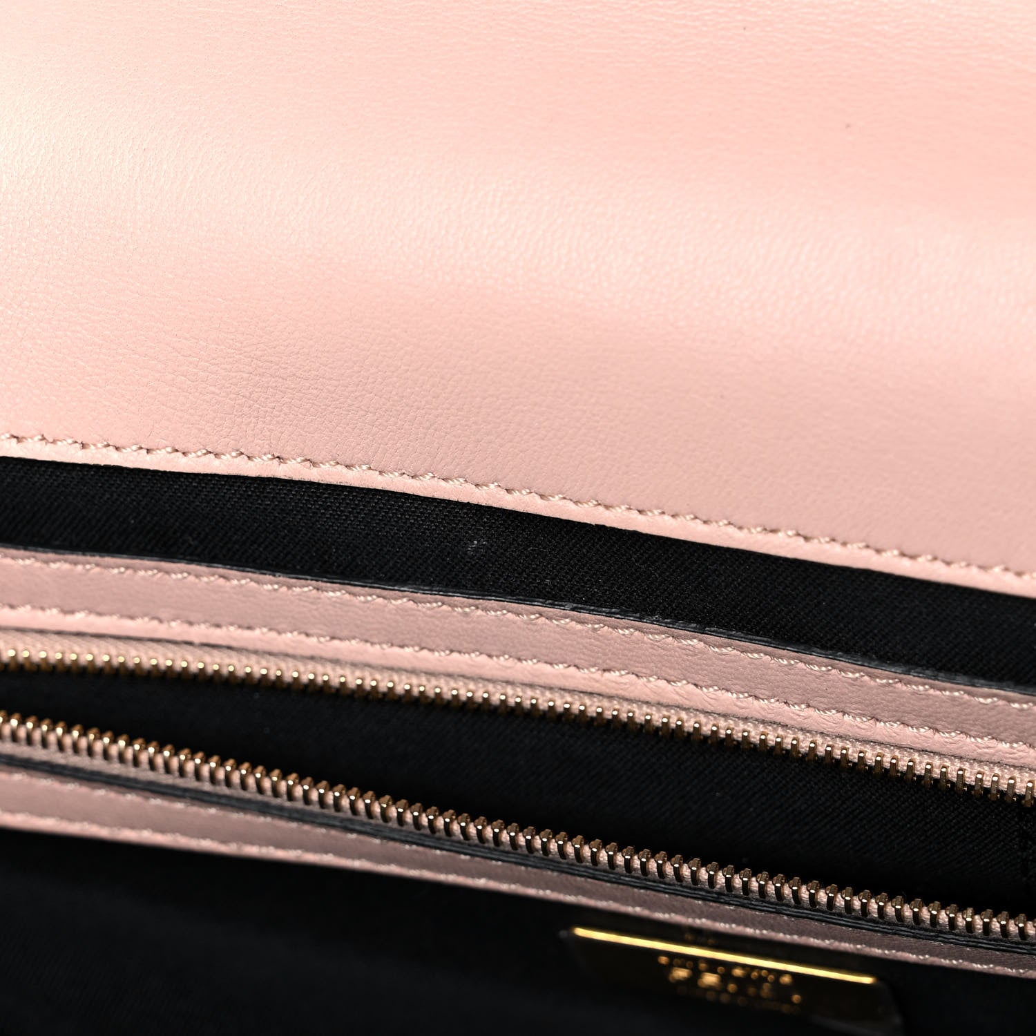 Fendi Nappa Apolo Bi-Color Chain Baguette Rosa Quarzo Black 13 of 14