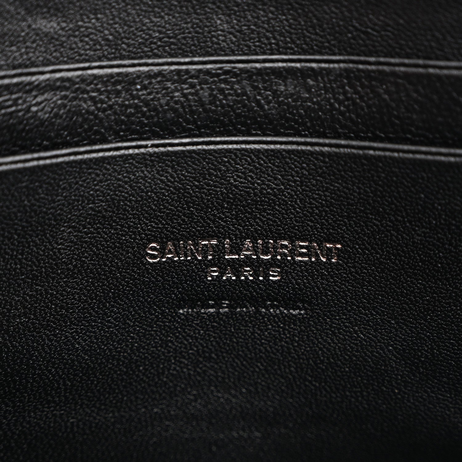 Saint Laurent Grain De Poudre Matelasse Monochrome Monogram Mini Lou Camera Bag Black 6 of 10