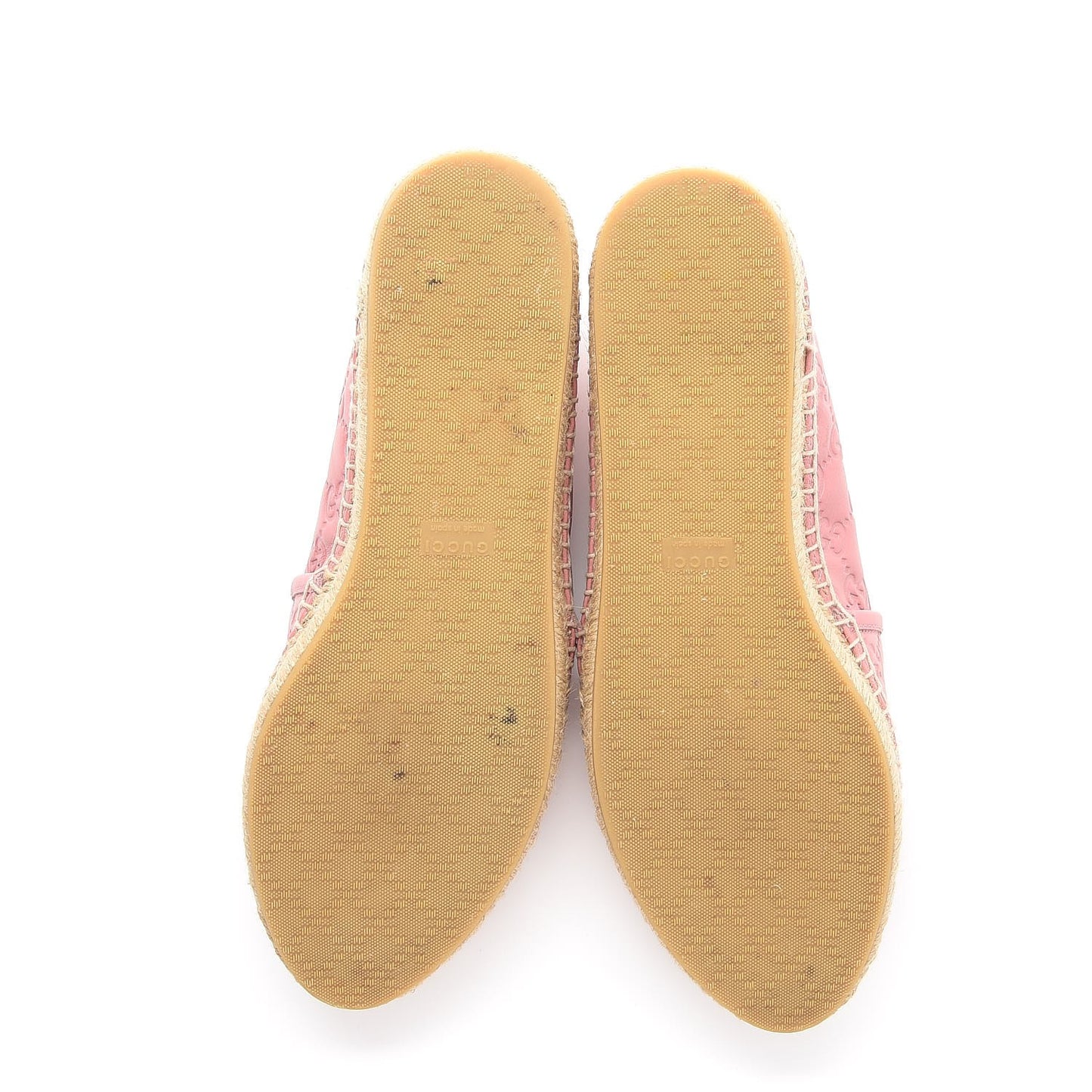 Guccissima Signature Espadrilles 41 Rose Baby Candy
